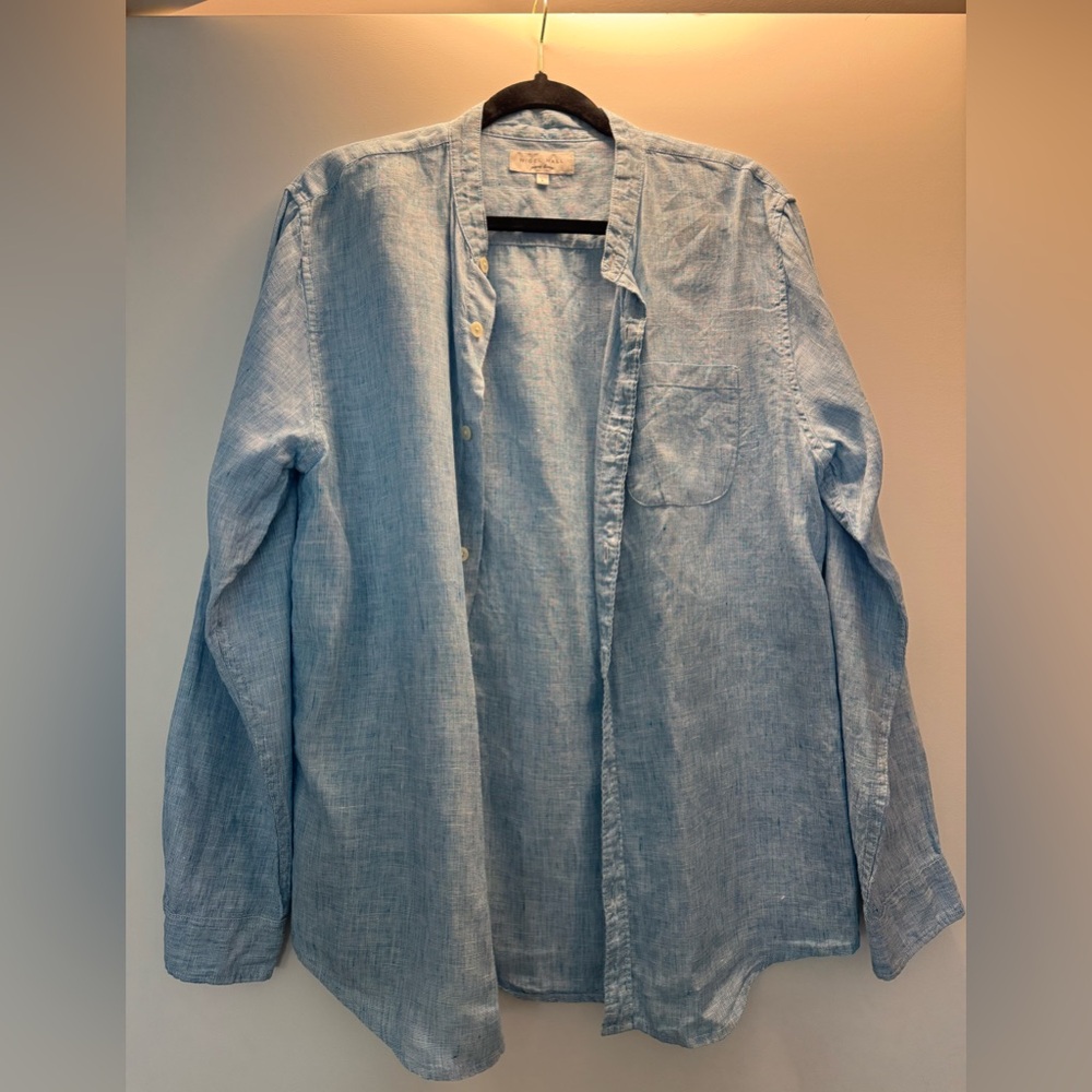 Linen Casual Button Down Shirt